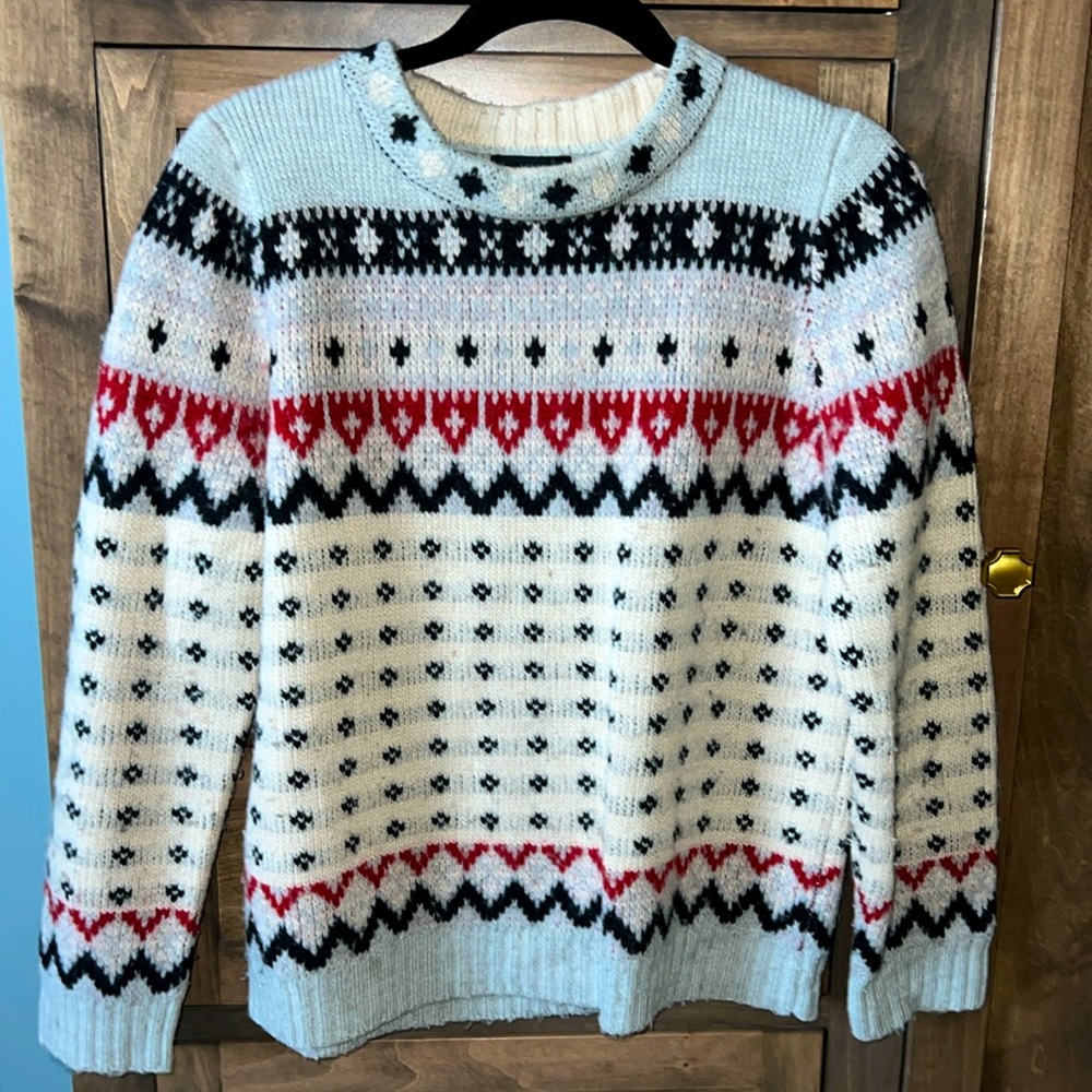 Nice J Crew warm wool sweater for the fall and winter!!